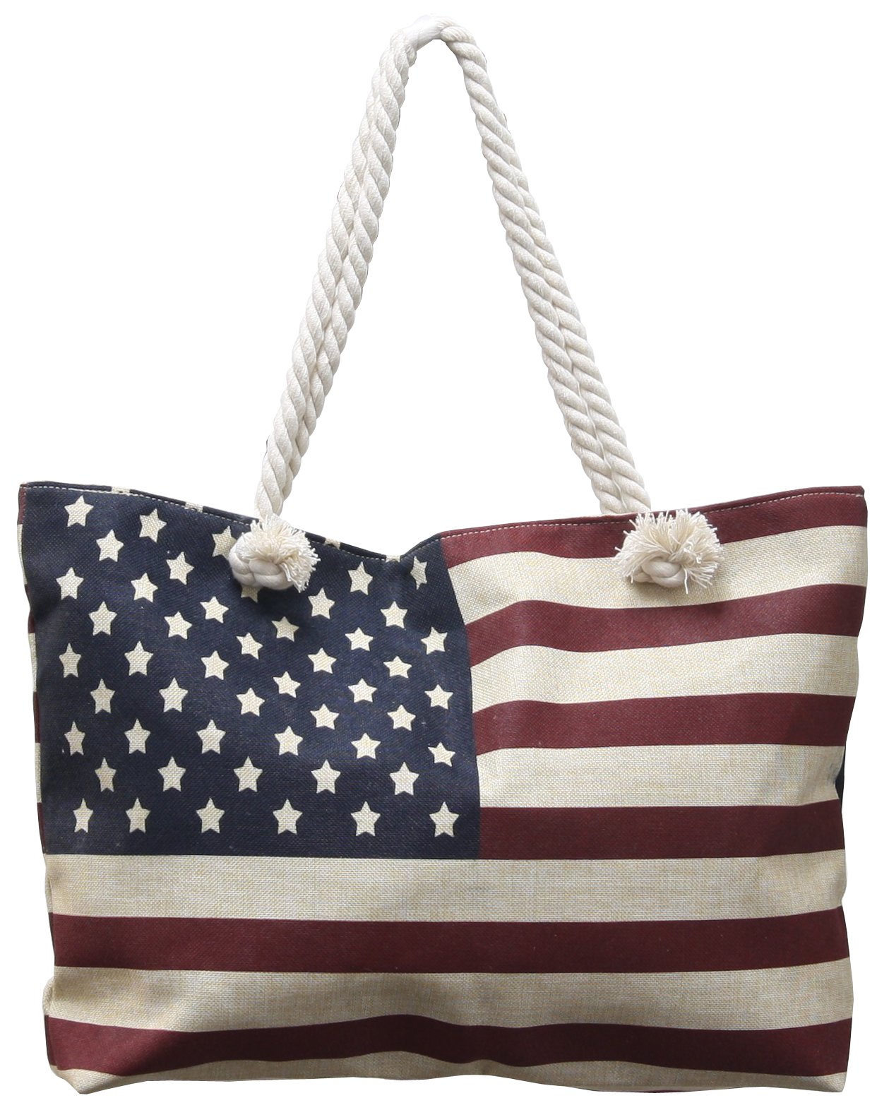 American Flag Bag with Rope Handles - Image 4