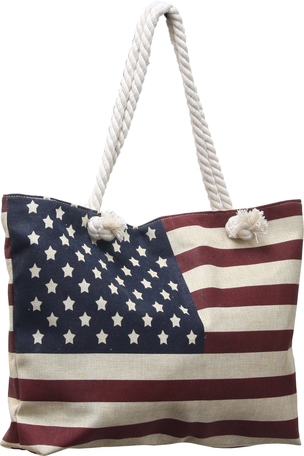 American Flag Bag with Rope Handles - Image 3