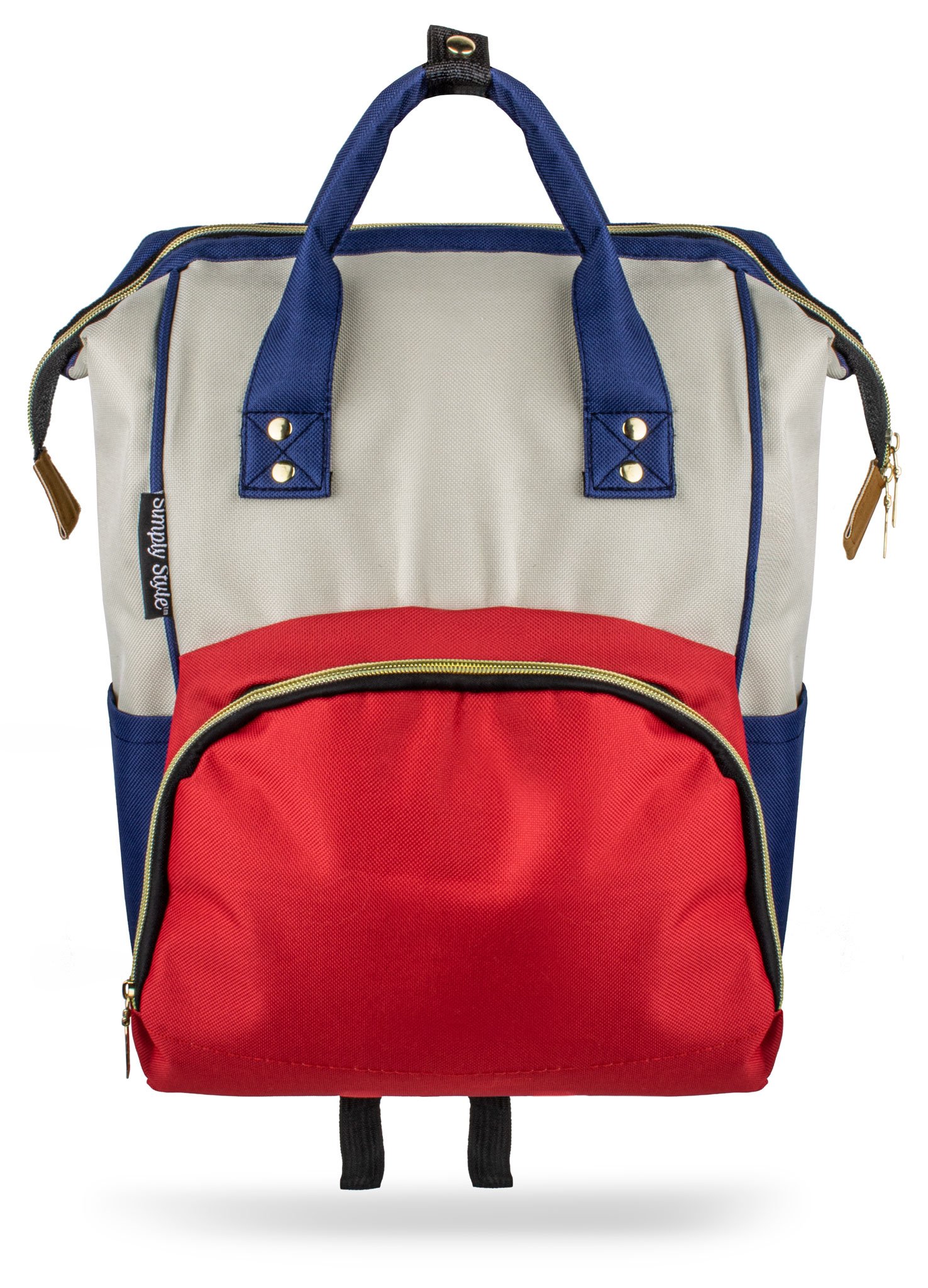 Red, White, and Blue Baby Backpack