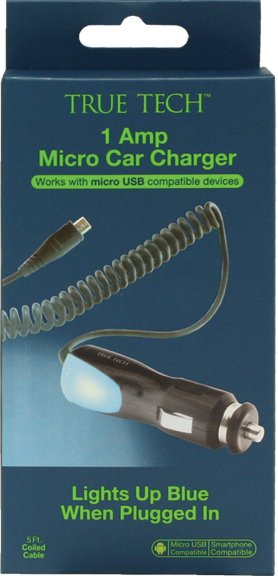1 Amp Micro USB Car Charger - Image 3