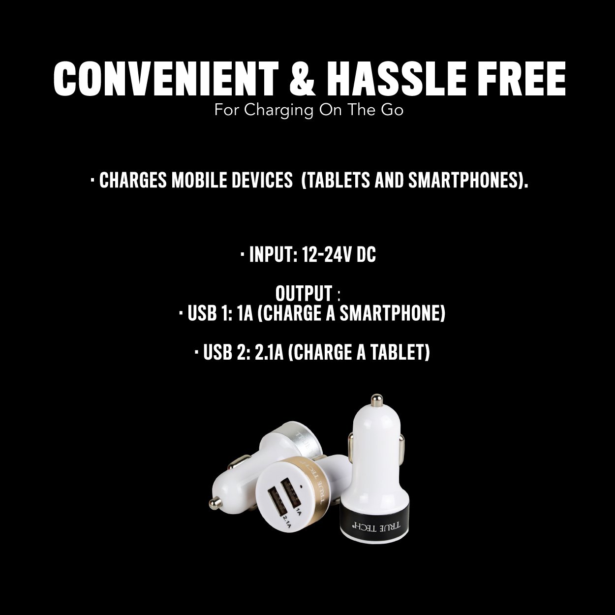 2.1 Amp Dual USB Car Charger - Image 5
