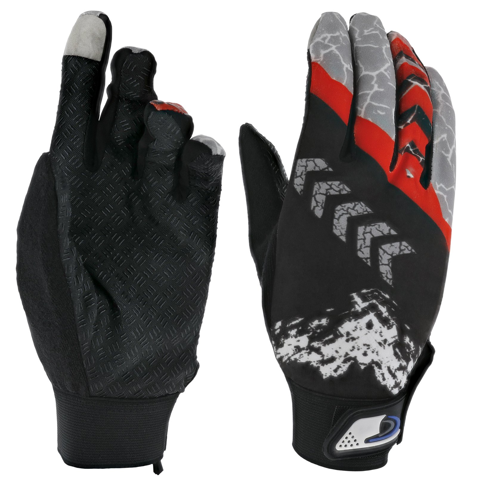 Form Fit Gloves with Grip Palm & Text Tips