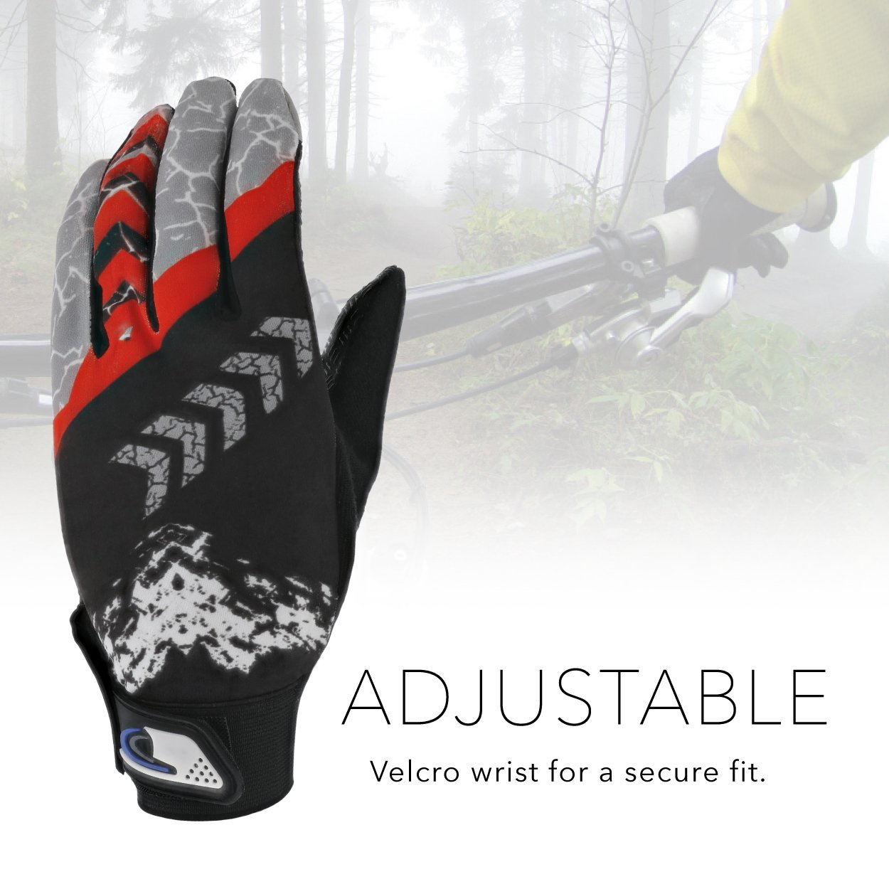 Form Fit Gloves with Grip Palm & Text Tips - Image 4
