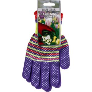 Striated Textured Garden Gloves