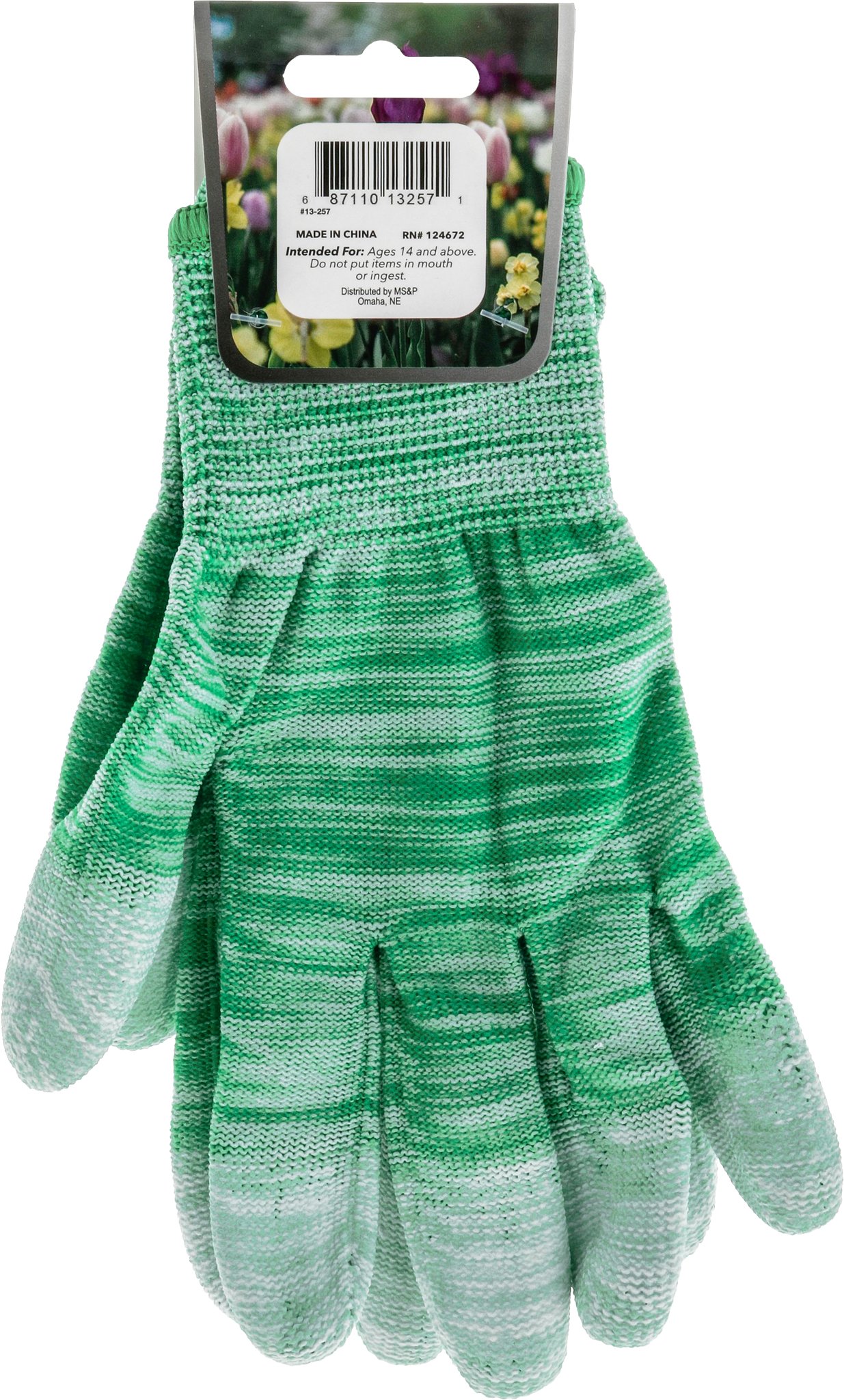 Banded Nylon Garden Gloves - Image 2