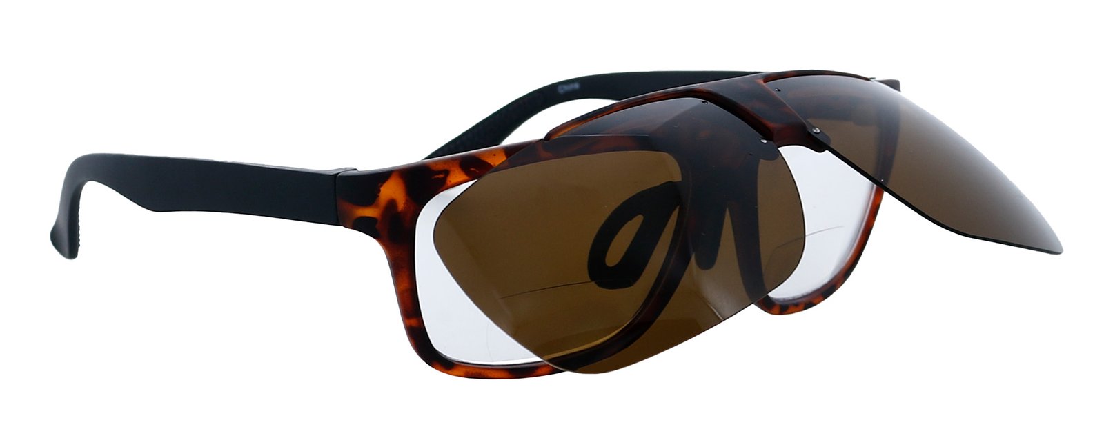 Flip-Up Fishing Sunglass Reader-Hemingway +2.00