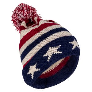 USA Pom Beanie