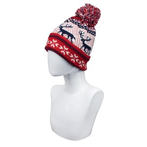 Ugly Christmas Pom Beanie