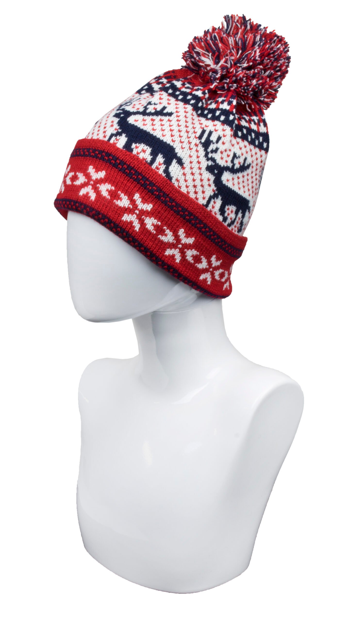 Ugly Christmas Pom Beanie