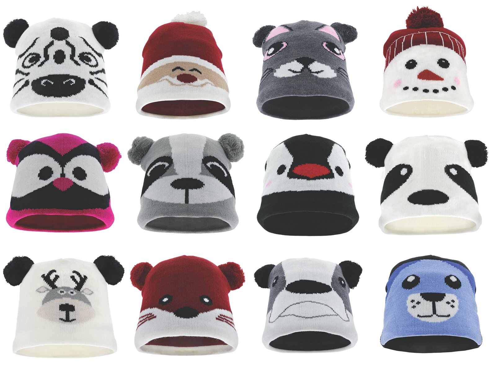 Kid's Winter Face Beanie