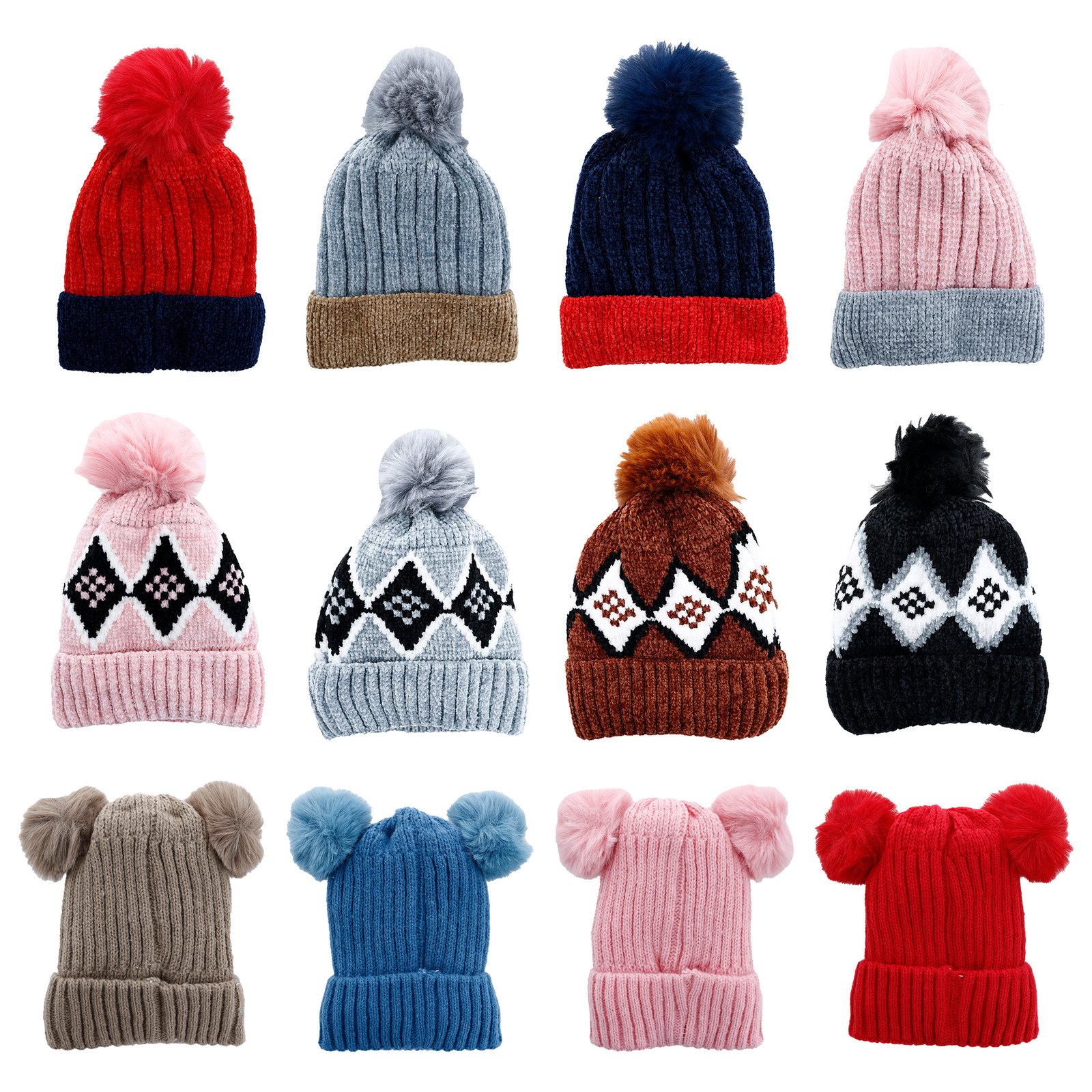 Junior Pom Beanie Assortment - Image 13