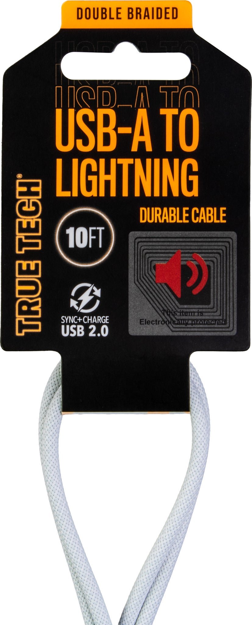 Lightning to USB-A 10FT Double Braided Cable - Image 3